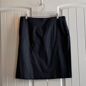 LOFT Classic Denim Blue Pencil Skirt